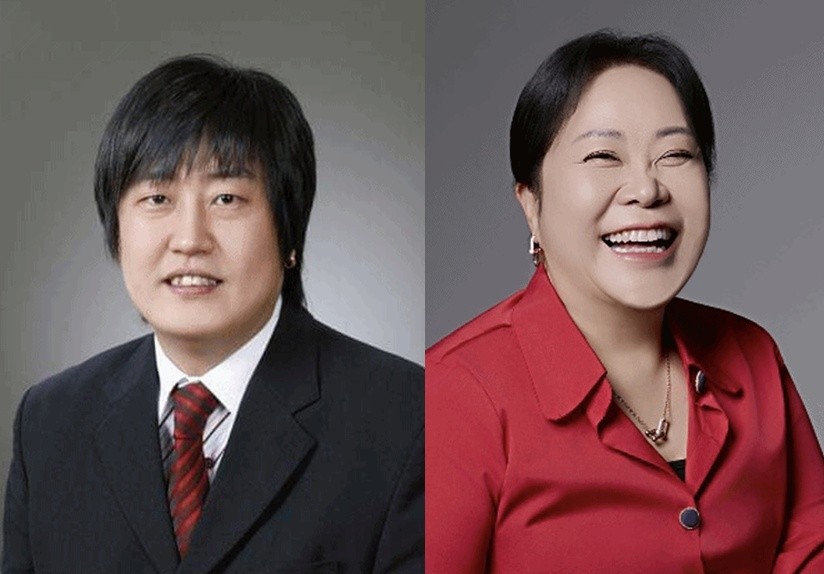                무소속 기호6번   조성대 후보                                        무소속 기호 7번  정토근 후보