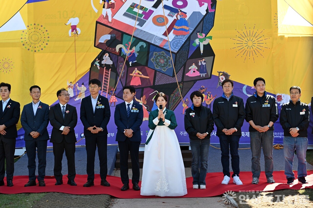 ▲김보라 안성시장의 인사말